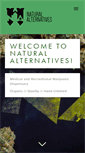 Mobile Screenshot of naturalalternativesforhealth.com